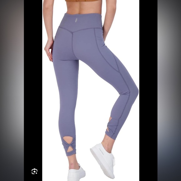 NEW FP Movement Twist Back Tight Blue Granite M - Picture 2 of 7